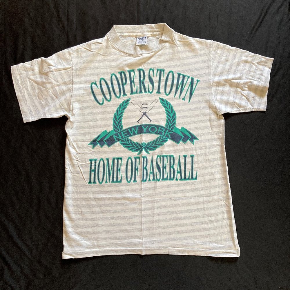 Vintage 1990s Cooperstown NY Youth M T-Shirt